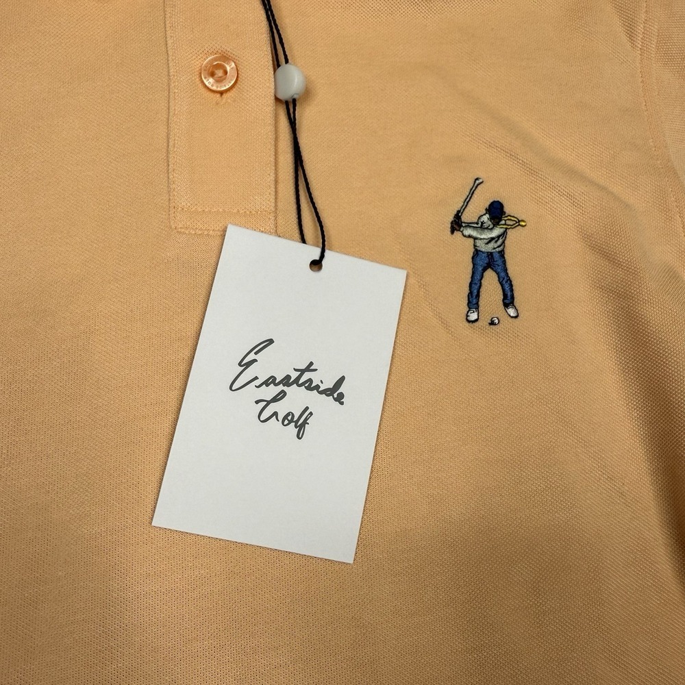 Eastside Golf Women's Polo Shirt Size S Orange Performance Nwt Egws2002 — image 3 of 8